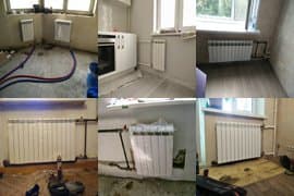 замена радиаторов примеры работ
