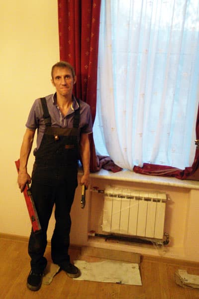 сотрудник компании Стройсервис